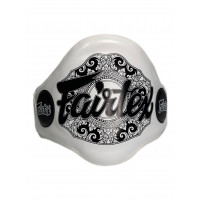 Защитный пояс тренера из Таиланда Fairtex BPV2 white
