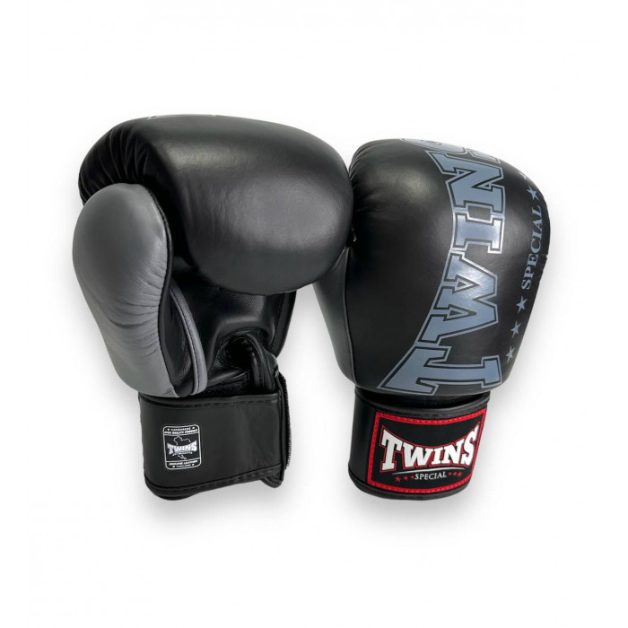 Боксерские перчатки TWINS Special BGVL3-2TA black gray 12 oz