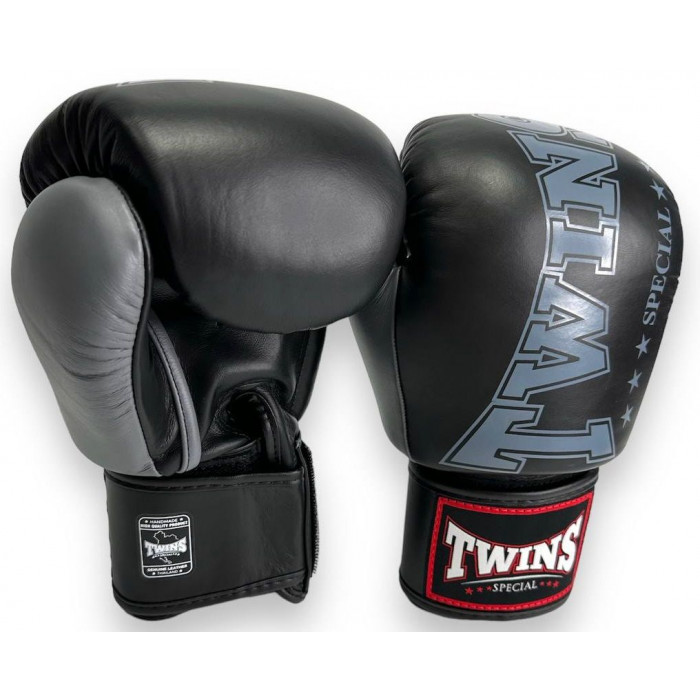 Боксерские перчатки TWINS Special BGVL3-2TA black gray 14 oz