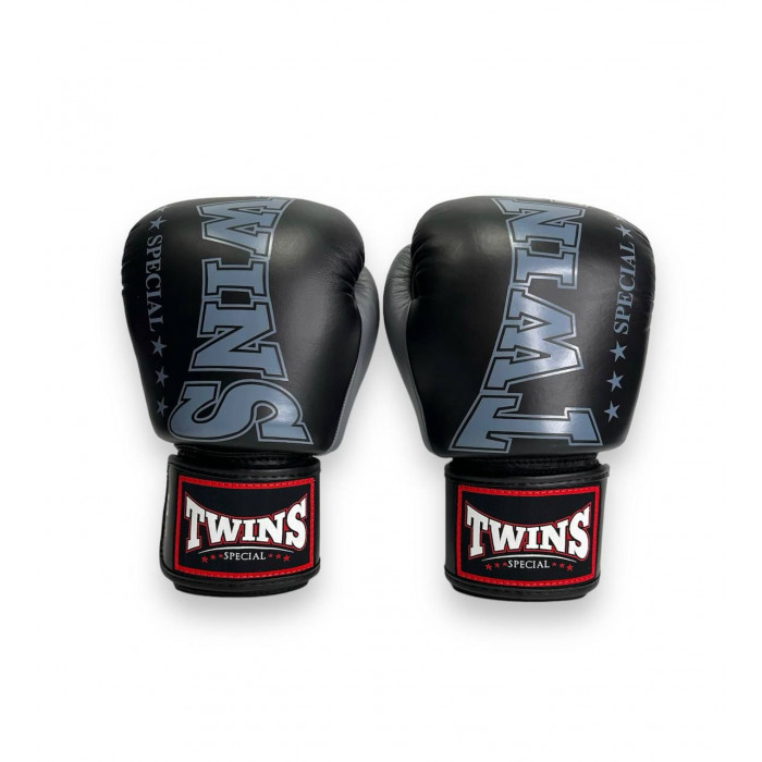 Боксерские перчатки TWINS Special BGVL3-2TA black gray 14 oz