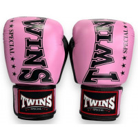 Боксерские перчатки TWINS Special BGVL3-2TA pink black 10 oz