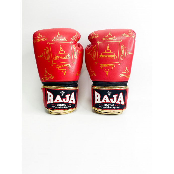 Боксерские перчатки Raja Snake red 16 oz