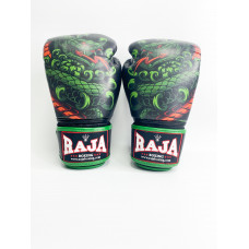 Боксерские перчатки Raja Snake Green 14 oz