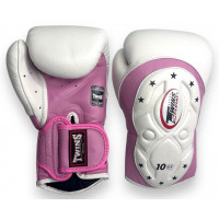 Боксерские перчатки Twins Special BGVL6 MK pink white 12 oz