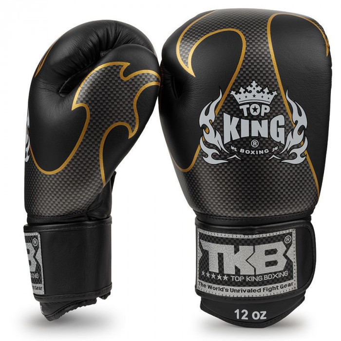 Боксерские перчатки TKB Empower Black Silver 10 oz
