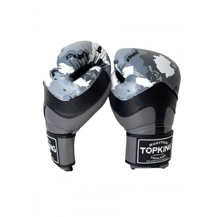 Боксёрские перчатки TKB CAMOUFLAGE gray 12 oz
