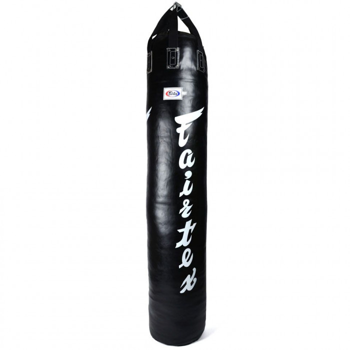 Боксерский мешок HB6 Fairtex Black Muaythai Banana Bag (БЕЗ НАПОЛНЕНИЯ)