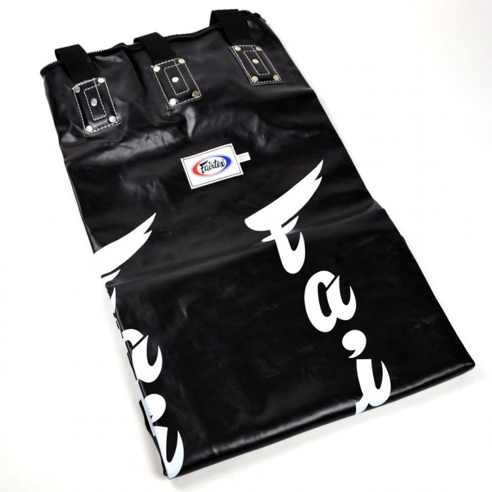 Боксерский мешок HB6 Fairtex Black Muaythai Banana Bag (БЕЗ НАПОЛНЕНИЯ)