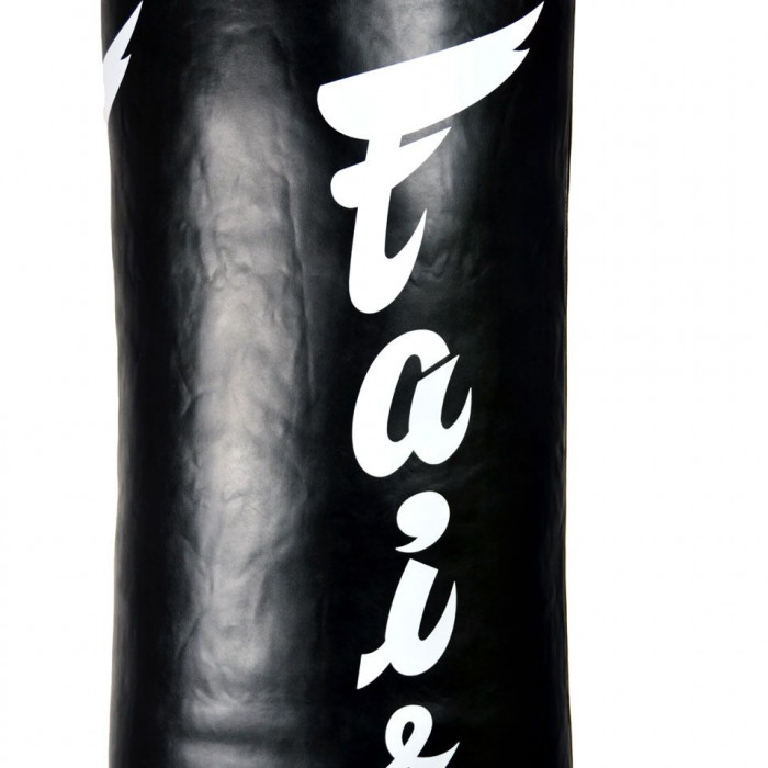 Боксерский мешок HB6 Fairtex Black Muaythai Banana Bag (БЕЗ НАПОЛНЕНИЯ)