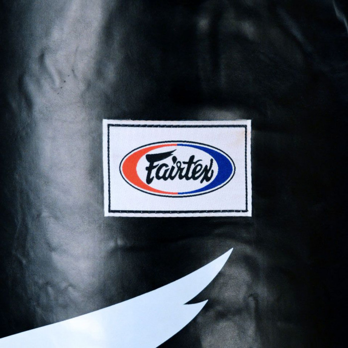 Боксерский мешок HB6 Fairtex Black Muaythai Banana Bag (БЕЗ НАПОЛНЕНИЯ)