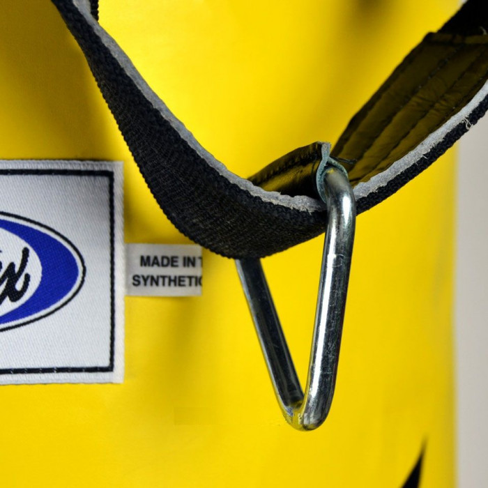 Боксерский мешок HB6 Fairtex yellow Muaythai Banana Bag (БЕЗ НАПОЛНЕНИЯ)