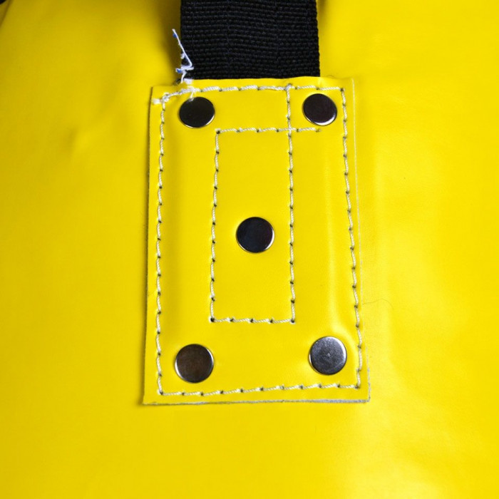 Боксерский мешок HB6 Fairtex yellow Muaythai Banana Bag (БЕЗ НАПОЛНЕНИЯ)