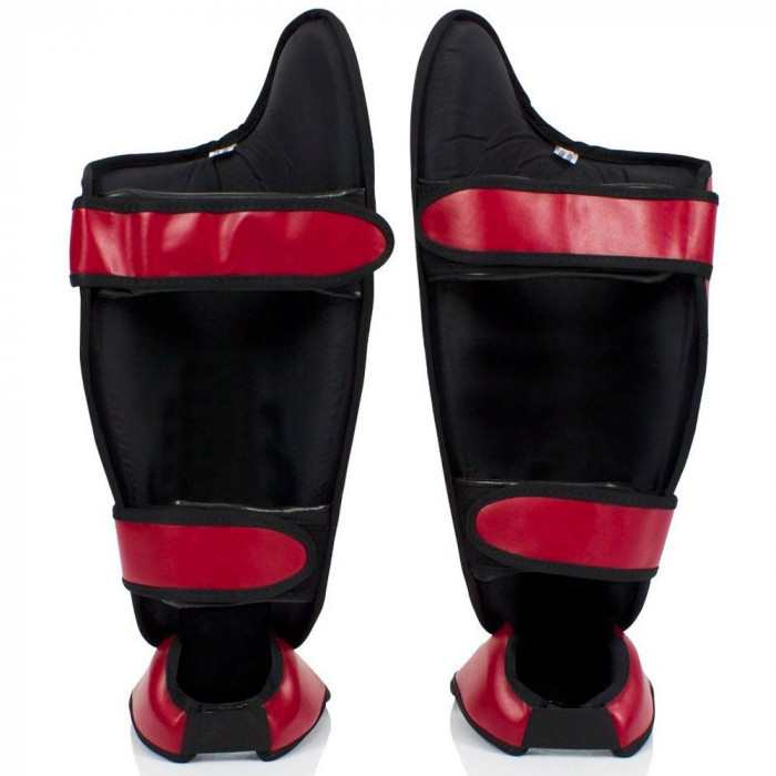 Защита голени Fairtex SP8 red L