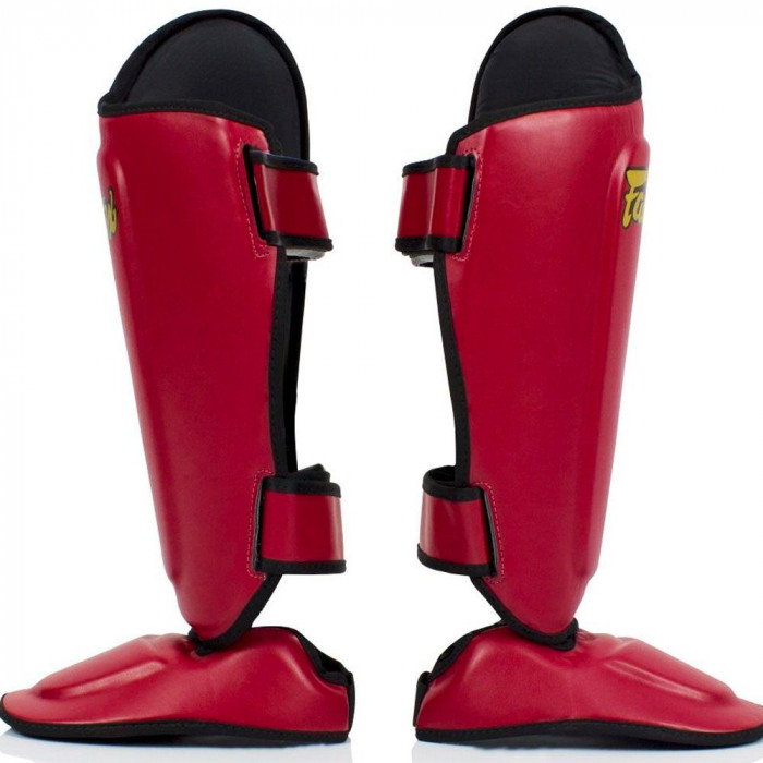 Защита голени Fairtex SP8 red M