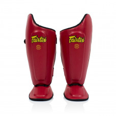 Защита голени Fairtex SP8 red XL
