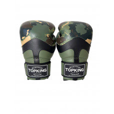 Боксёрские перчатки TKB CAMOUFLAGE green 12 oz