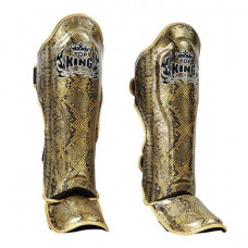 Защита голени Top King Shinguards "Super Snake" TKSGSS02 Black (Gold) - L