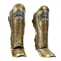 Защита голени Top King Shinguards "Super Snake" TKSGSS02 Black (Gold) - M