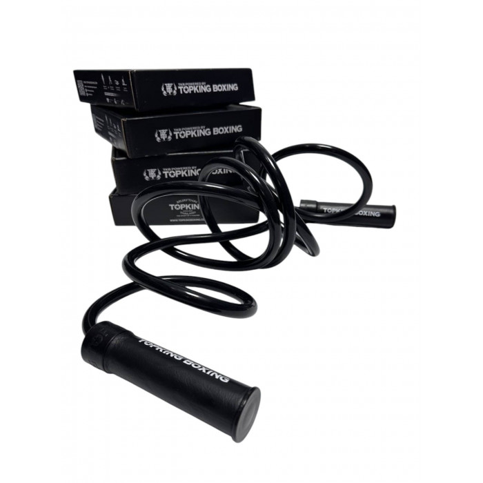 Скакалка Top King Boxing TKSKR-03 black
