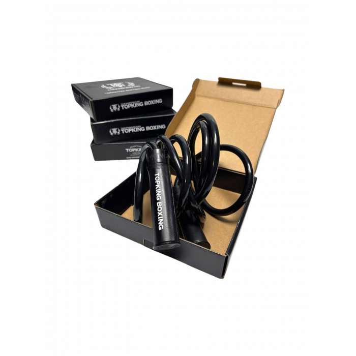 Скакалка Top King Boxing TKSKR-03 black