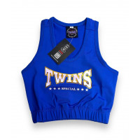 Женский Топ для тайского бокса Twins Special TSB-3 blue L