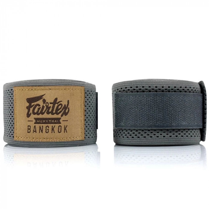 Бинты боксерские Fairtex HW4 grey 4.5 м
