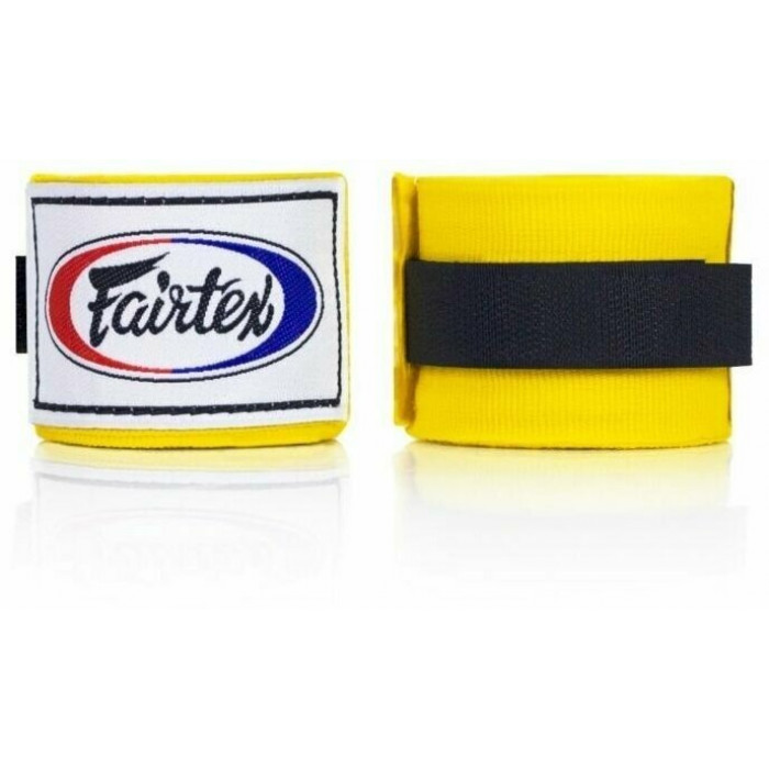 Бинты боксерские HW2 Fairtex yellow 4.5 м