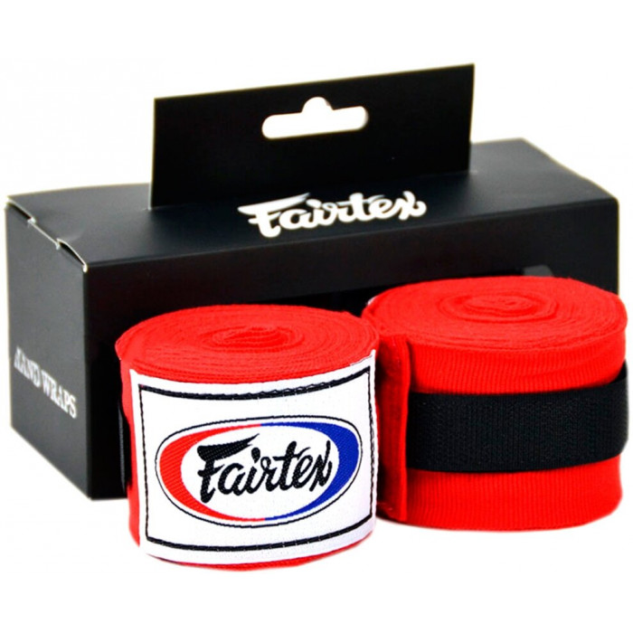 Бинты боксерские HW2 Fairtex red 4.5 м