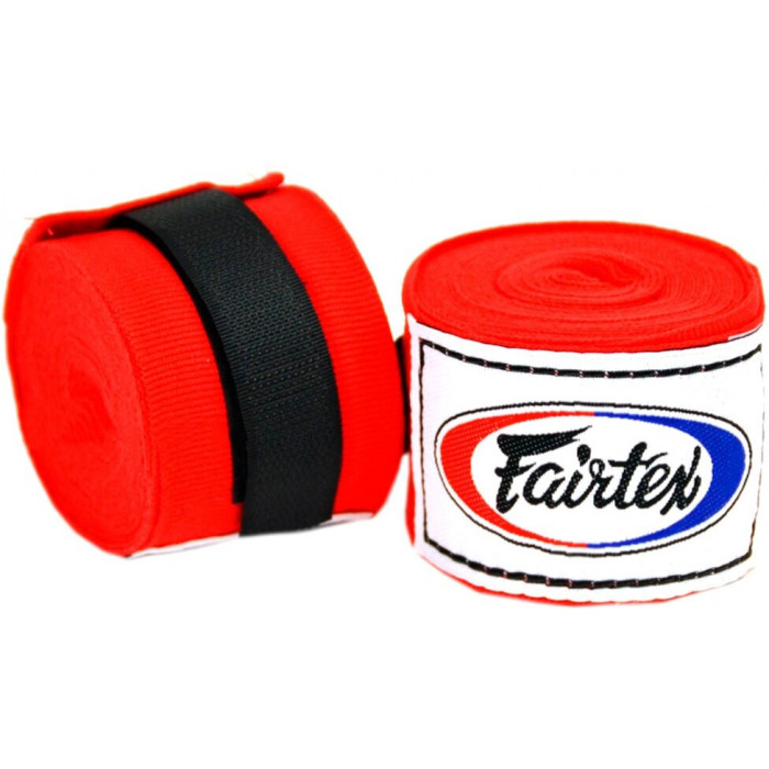 Бинты боксерские HW2 Fairtex red 4.5 м