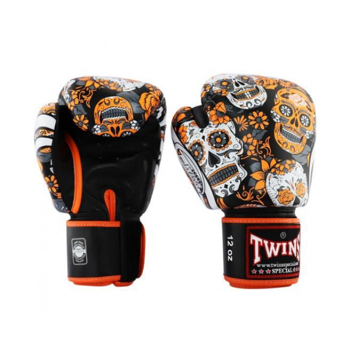 Боксерские перчатки Twins Special FBGVL3-53 orange 14 oz