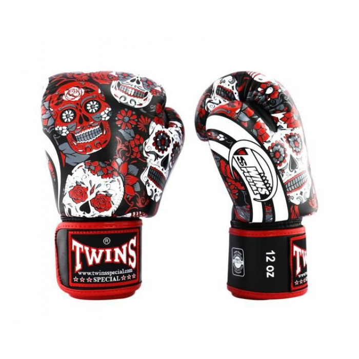 Боксерские перчатки Twins Special FBGVL3-53 red 16 oz