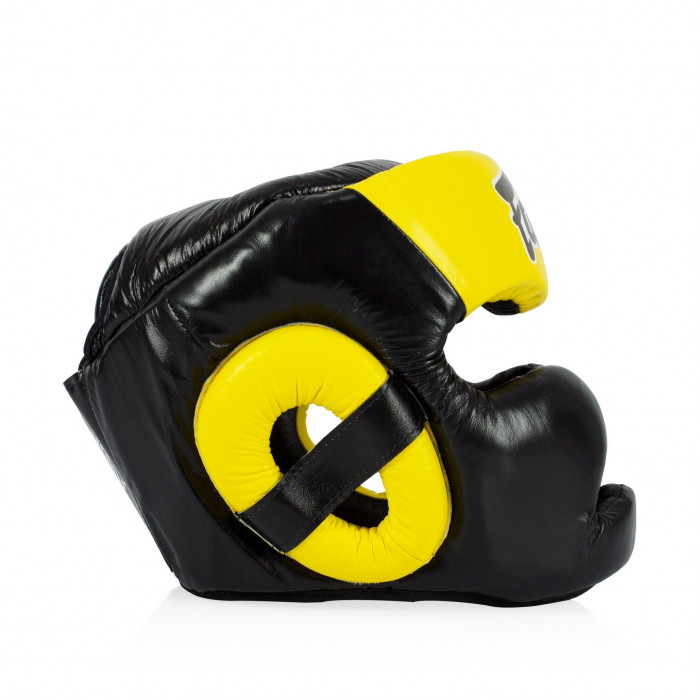 Шлем Fairtex HG13 black yellow (Full Head) L
