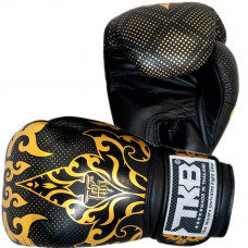 Боксерские перчатки TKB Kanok black 14 oz