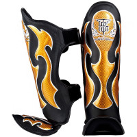 Защита голени Top King TKSGEM-01 "Empower Creativity" black-gold - XL