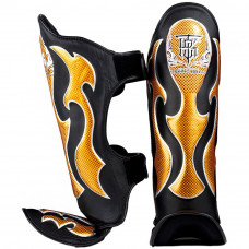 Защита голени Top King TKSGEM-01 "Empower Creativity" black-gold - XL