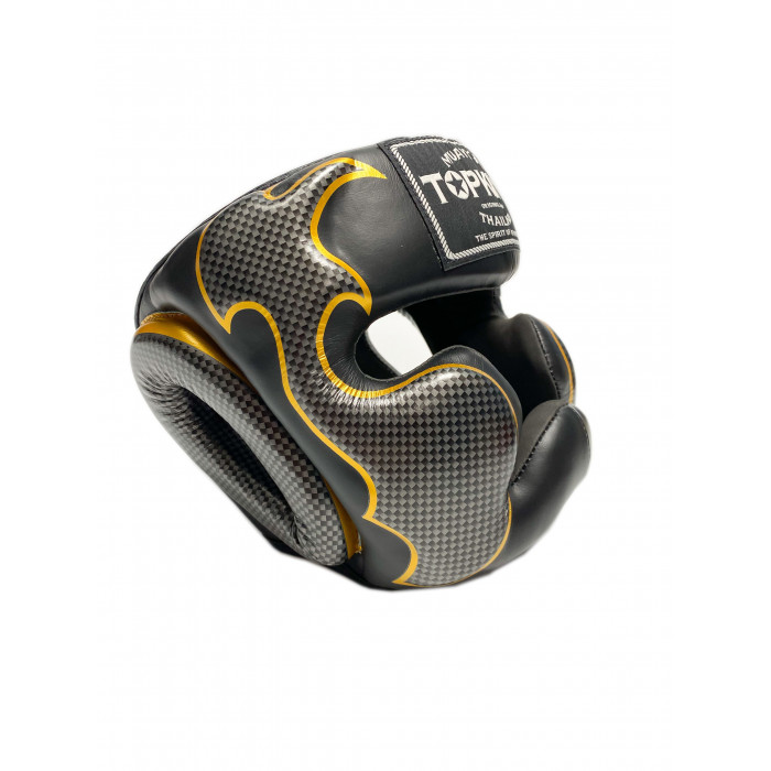 Боксерий шлем TKHGEM-01 black silver - XL