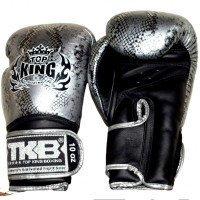 Боксерские перчатки TKB Snake Black Silver 12 oz