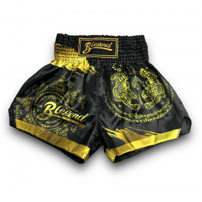 Шорты для бокса Blegend black/gold XL