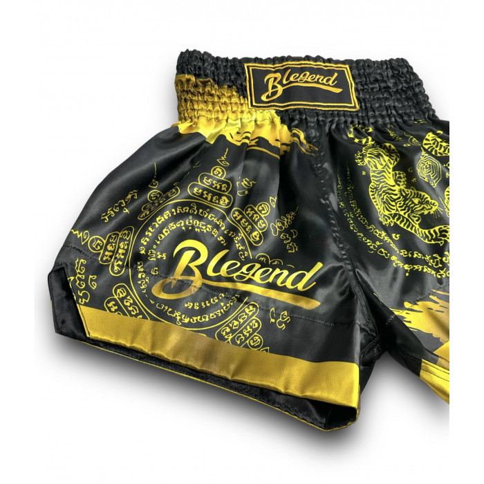 Шорты для бокса Blegend black/gold XL