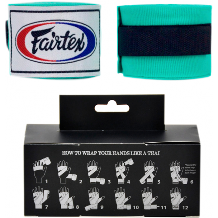 Бинты боксерские HW2 Fairtex mint 4.5 м