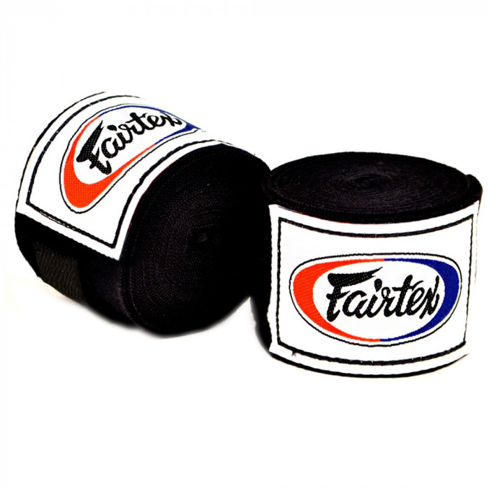 Бинты боксерские HW2 Fairtex black 4.5 м