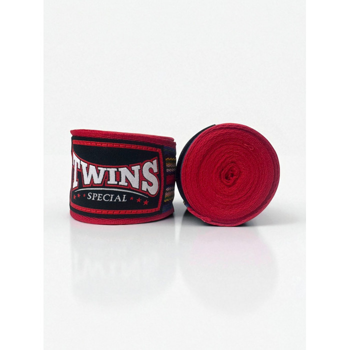 Бинты боксерские Twins CH2 red