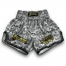Шорты для бокса Blegend white monster 2XL