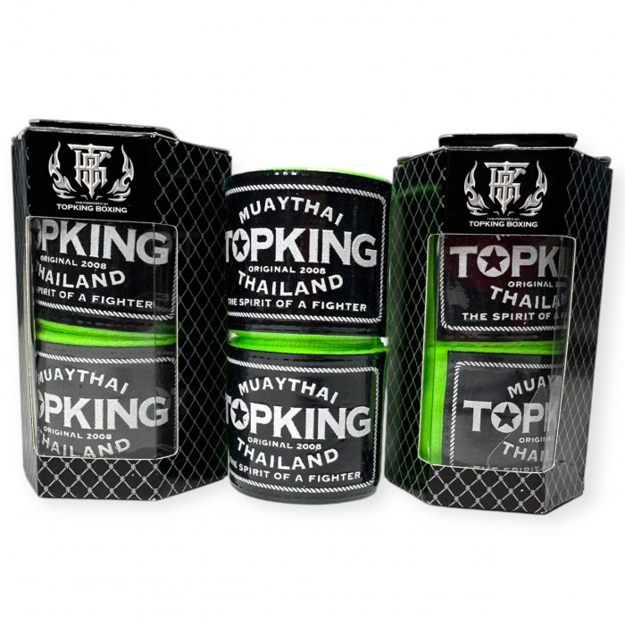 Боксёрские бинты Top King TKHWR-01 green