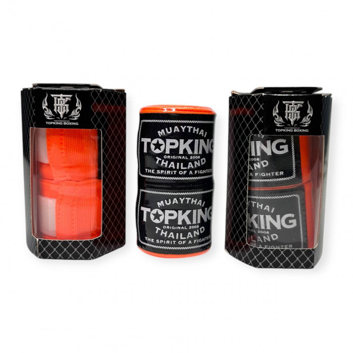 Боксёрские бинты Top King TKHWR-01 orange