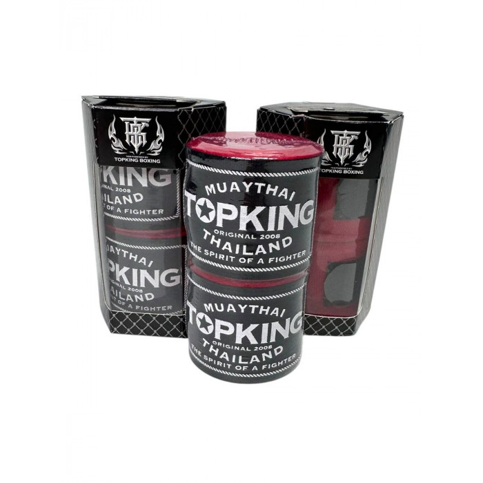 Боксёрские бинты Top King TKHWR-01 red