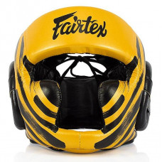 Боксёрский шлем Fairtex HG16-M2 yellow M