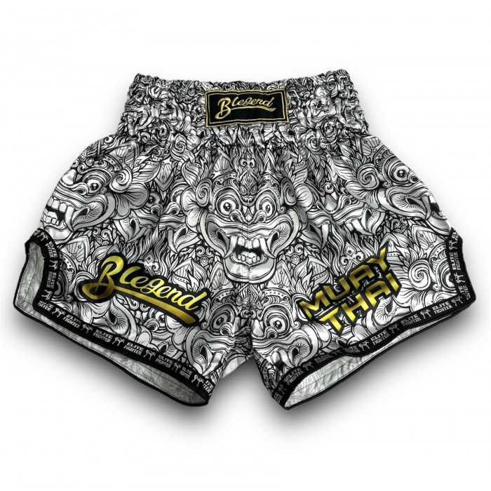 Шорты для бокса Blegend white monster S