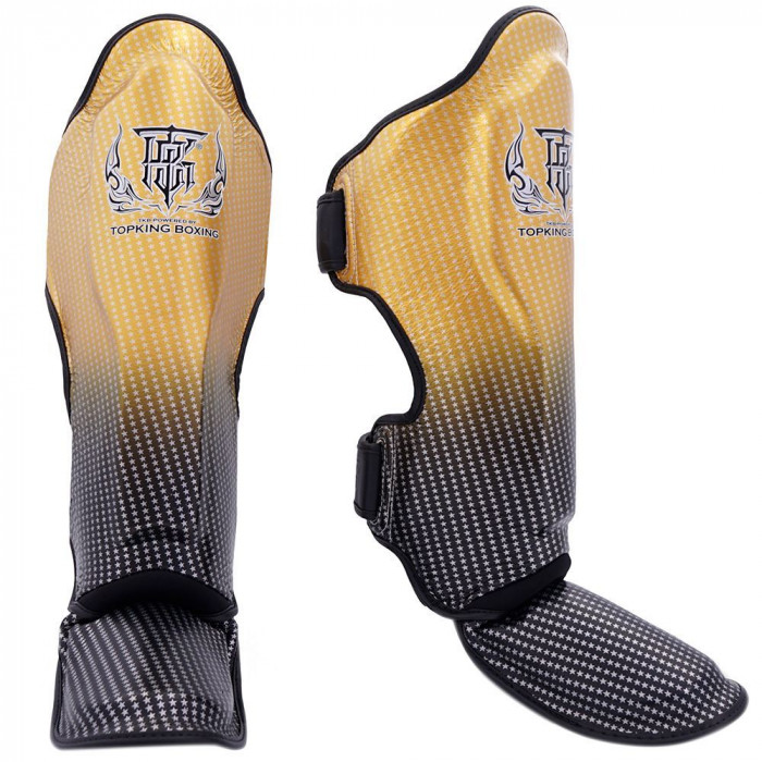 Защита голени Top King TKSGSS-01 black gold - XL