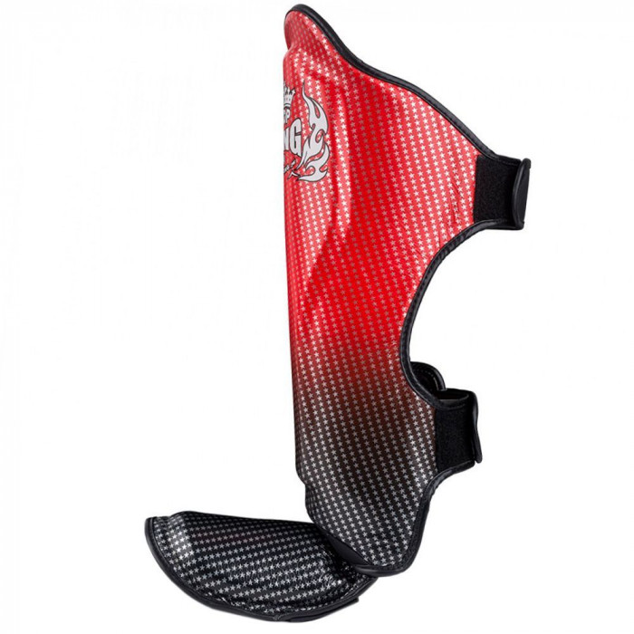 Защита голени Top King TKSGSS-01 black red - M